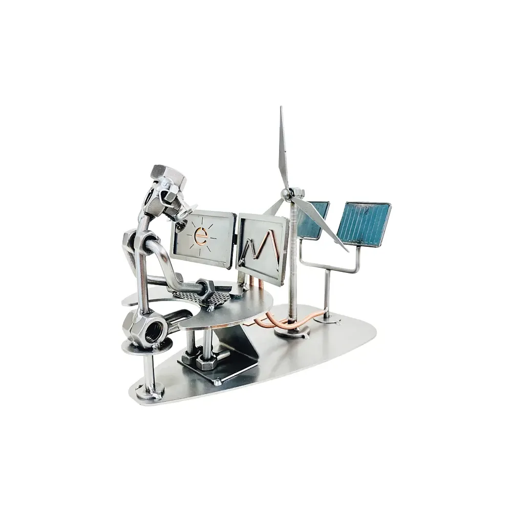 Schraubenmännchen Energie Ingenieur
