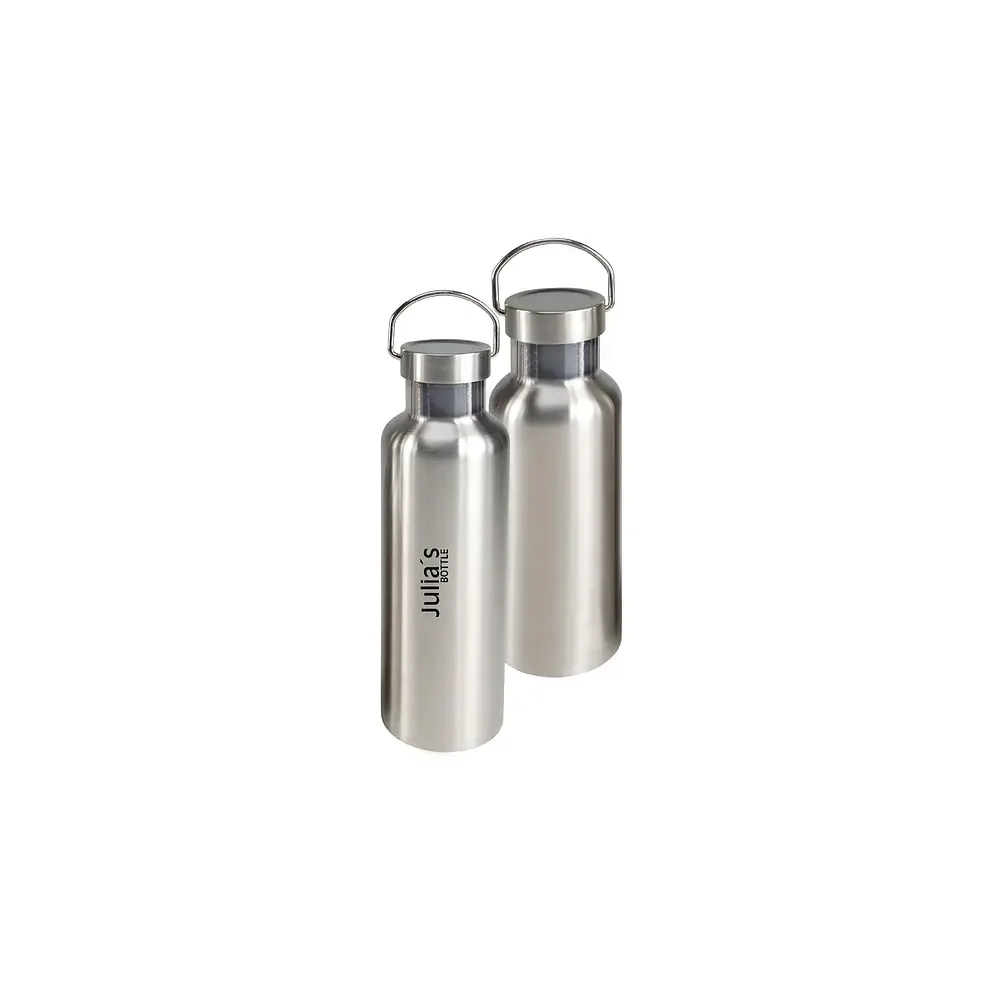 Edelstahl-Trinkflasche mit individueller Gravur