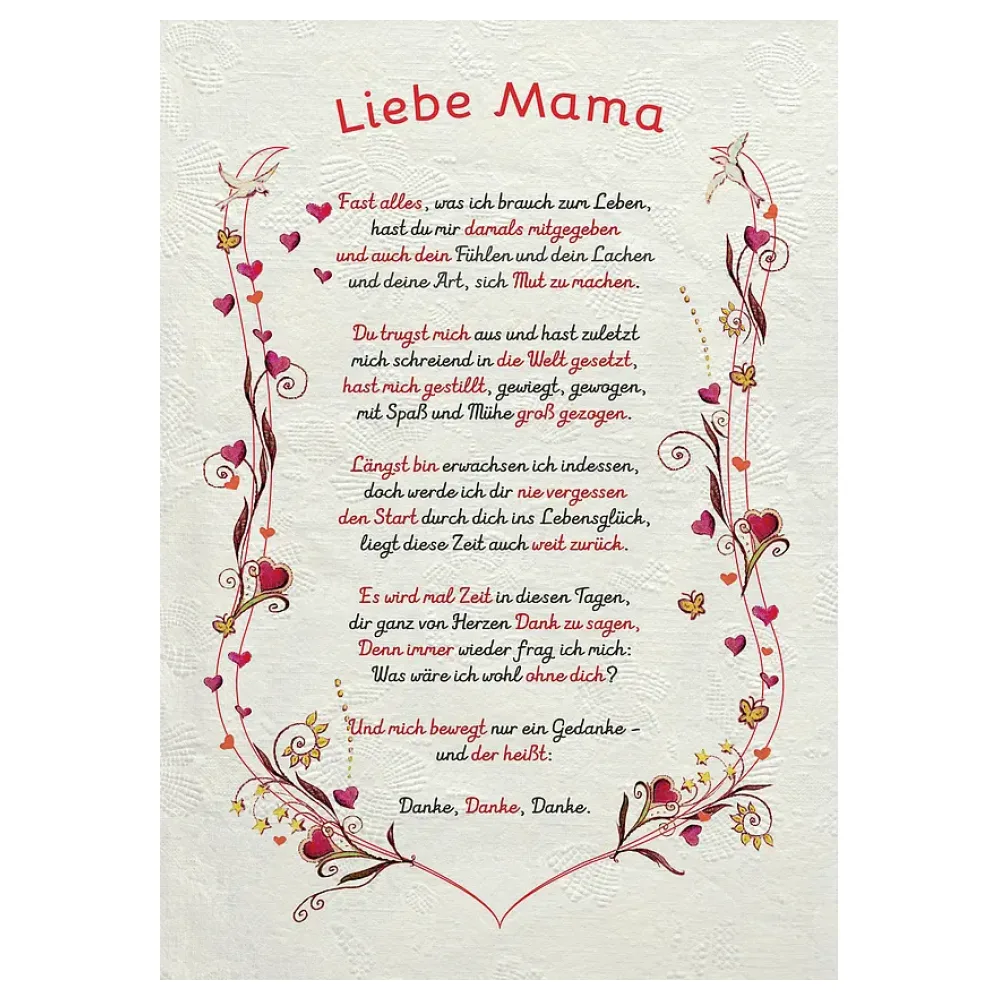 Geschenkidee für die Mutter - modern