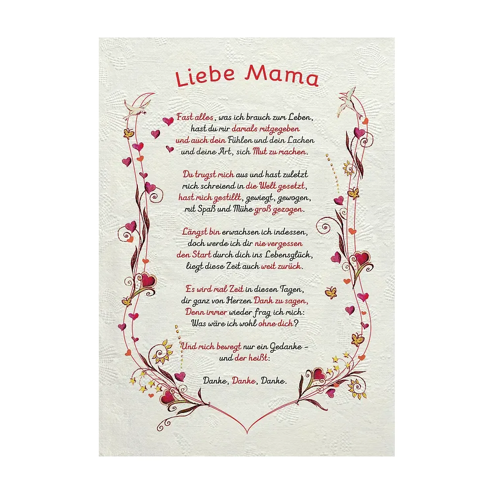 Geschenkidee für die Mutter - modern