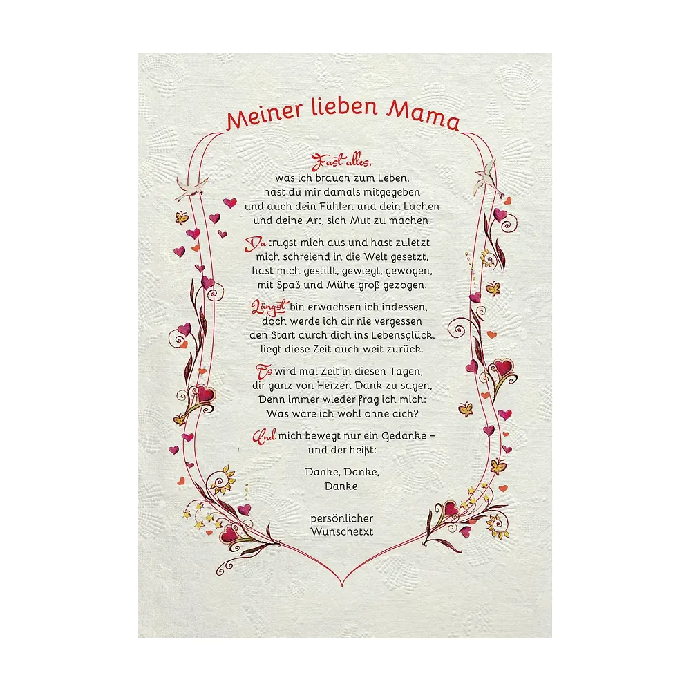 Geschenkidee für die Mutter - modern