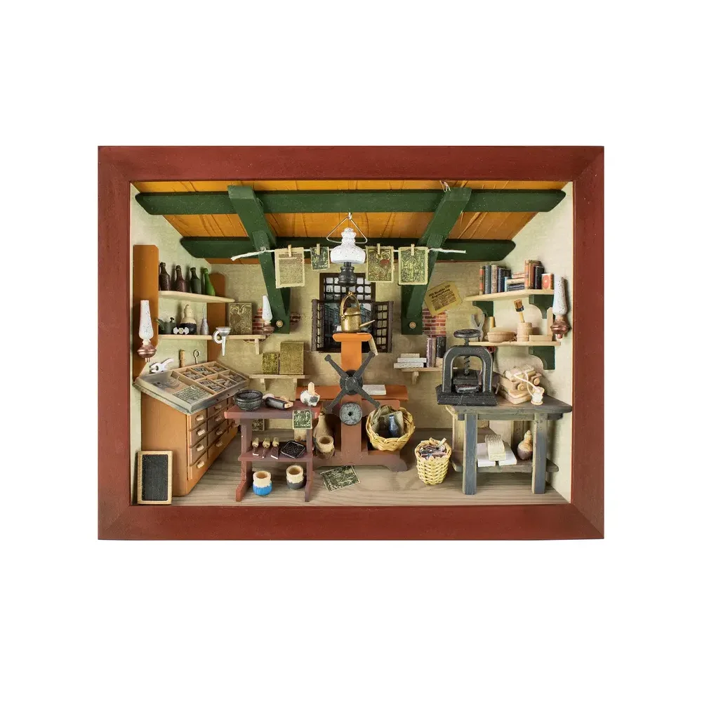 3D-Holzbild Druckerei