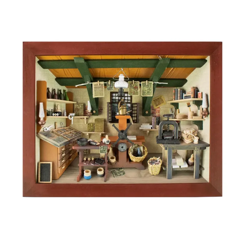 3D-Holzbild Druckerei