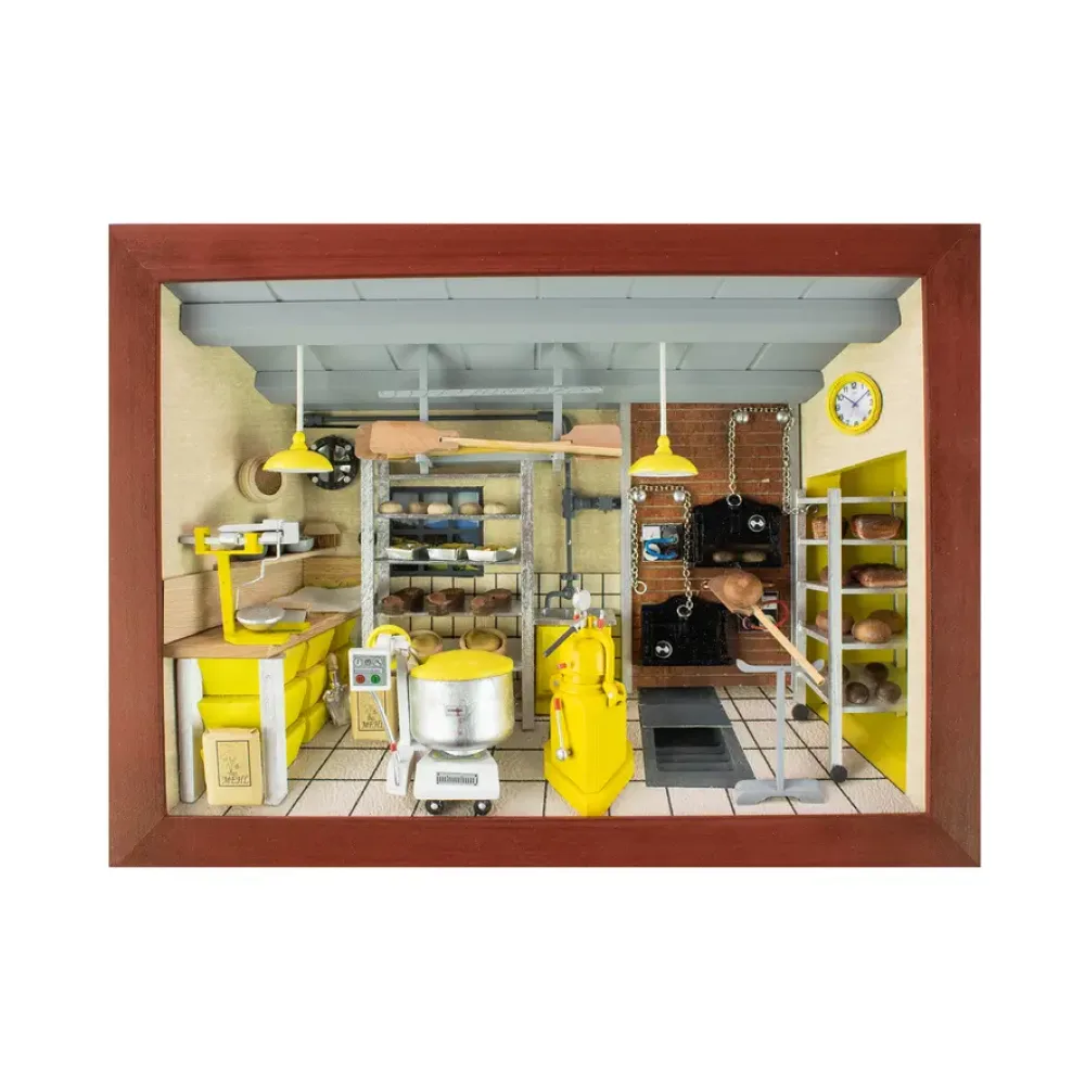 3D-Wandbild Bäckerei