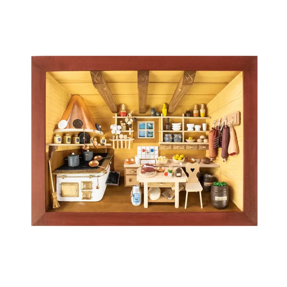 3D-Holzbild Koch