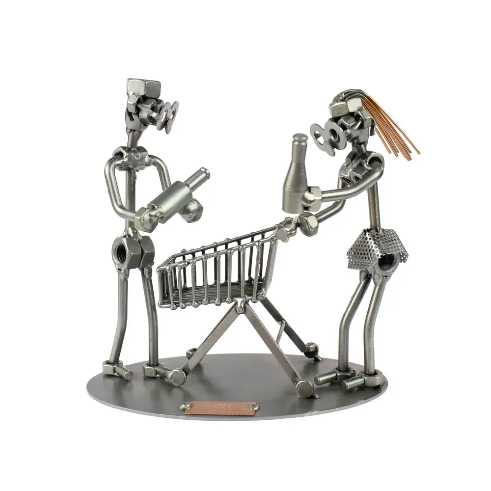 Schraubenmännchen Shopping
