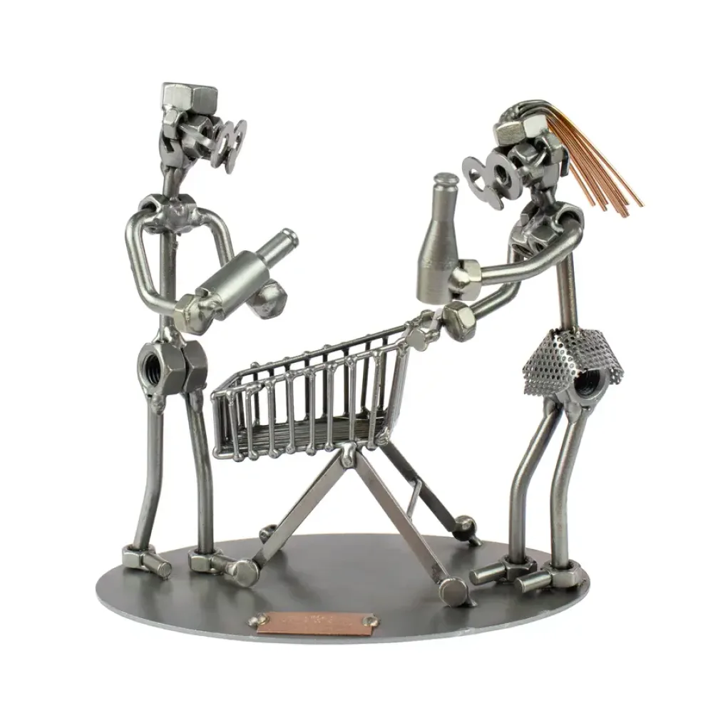 Schraubenmännchen Shopping