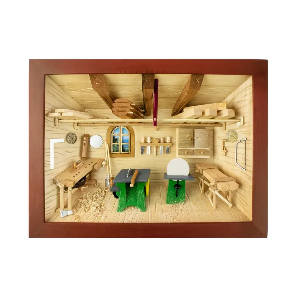 3D-Holzbild Schreinerei