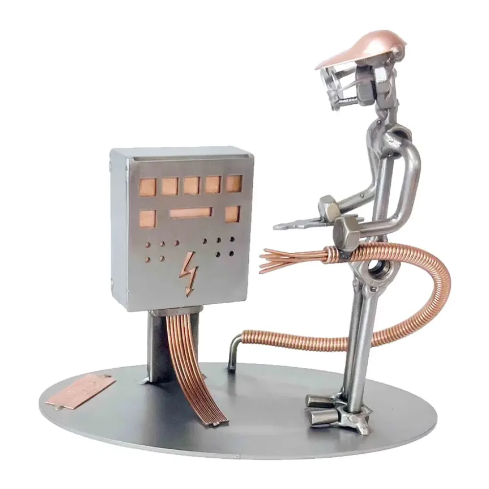 Schraubenmännchen Elektro-Techniker