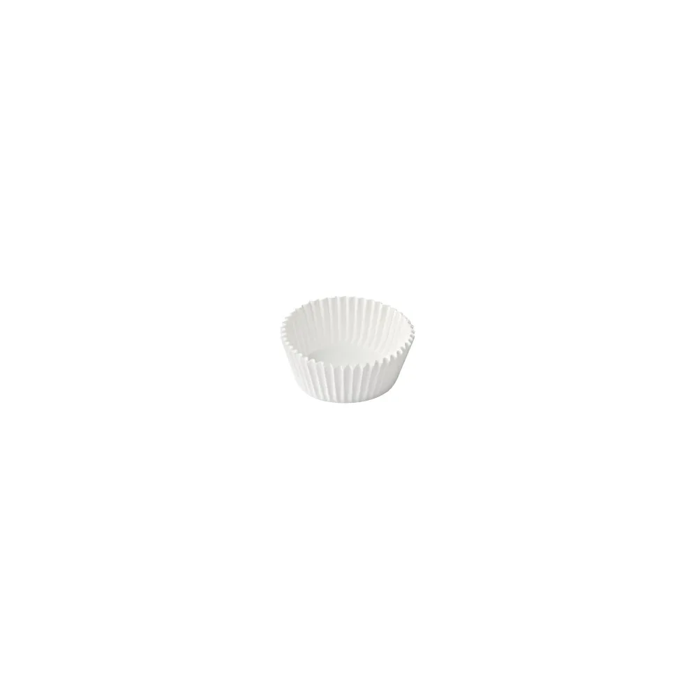 Gebäckkapseln weiß O 26 x 16 mm, 1000 Stk.