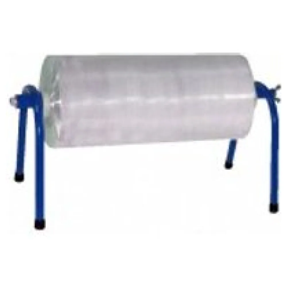 Abrollständer für Schlauchfolien & Folien bis 40kg, Breite 40 -107cm, blau – Bild 3