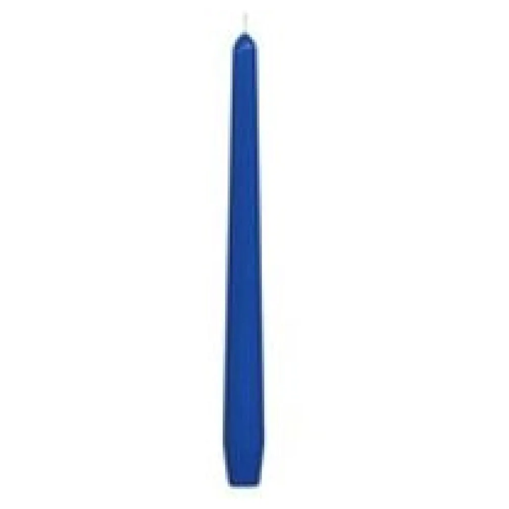 Spitzkerzen 245 mm, 8 Stunden Brenndauer, dunkelblau, 10 Stk. – Bild 3
