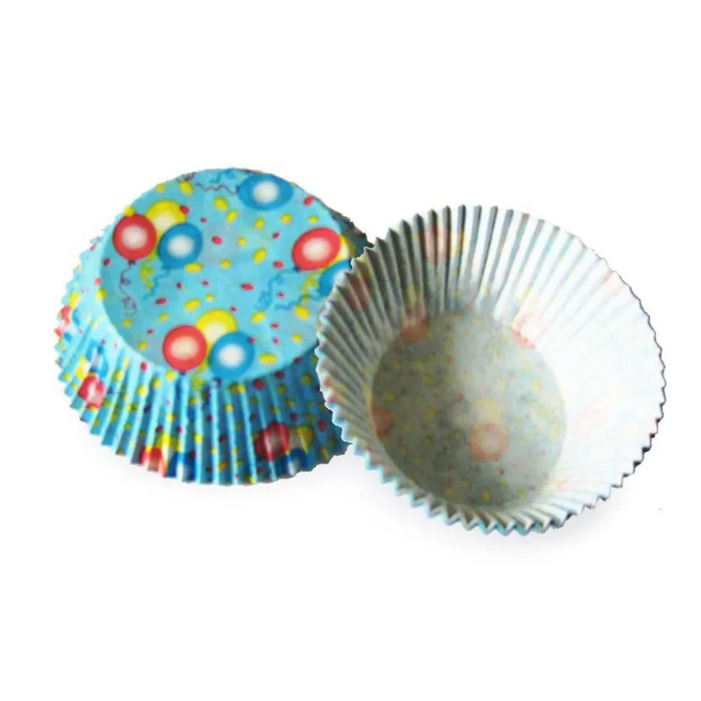 Muffinkapseln Gebäckkapseln Luftballons O 50 x 30 mm, 40 Stk. – Bild 2