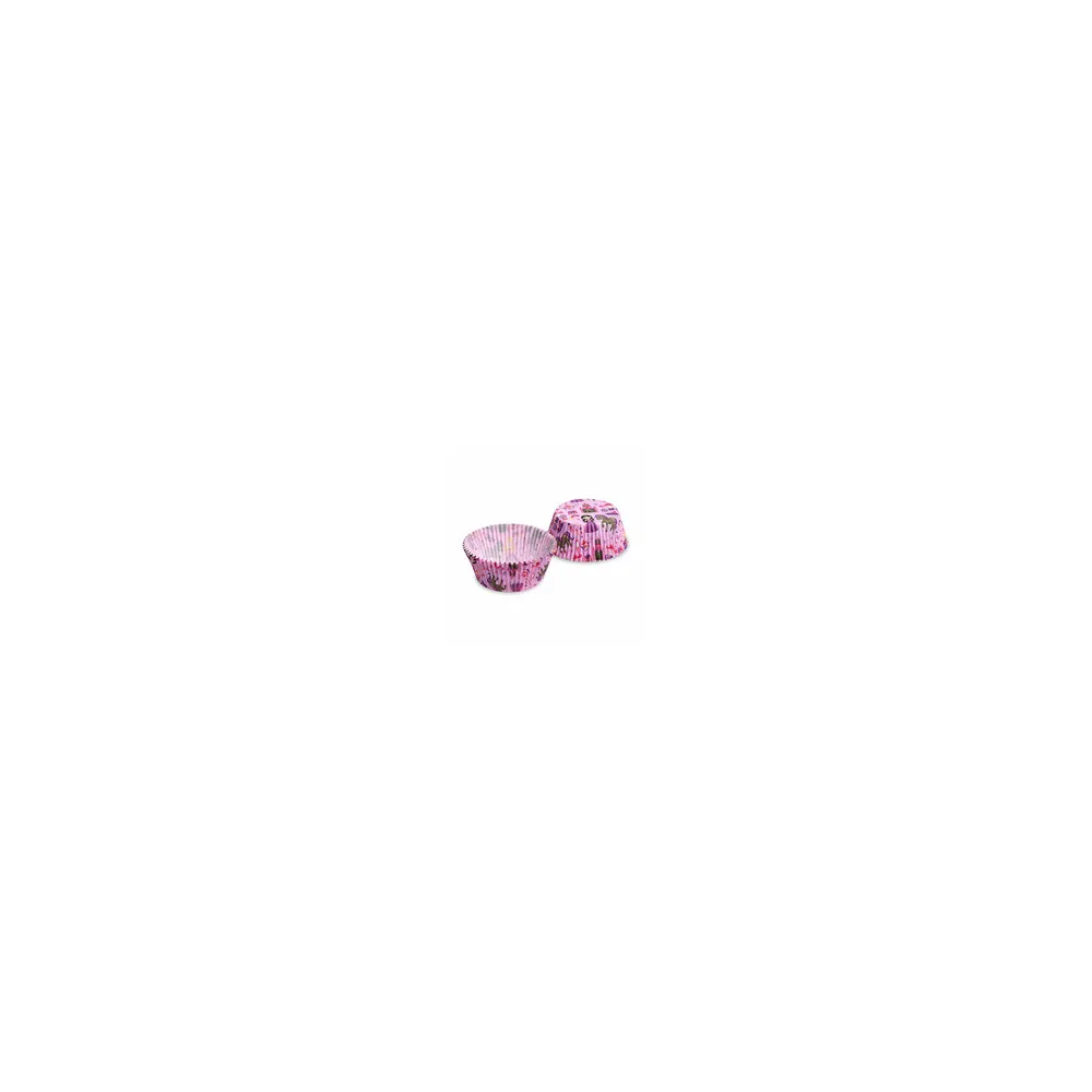 Muffinkapseln Gebäckkapseln Prinzessin pink O 50 x 30 mm, 40 Stk.
