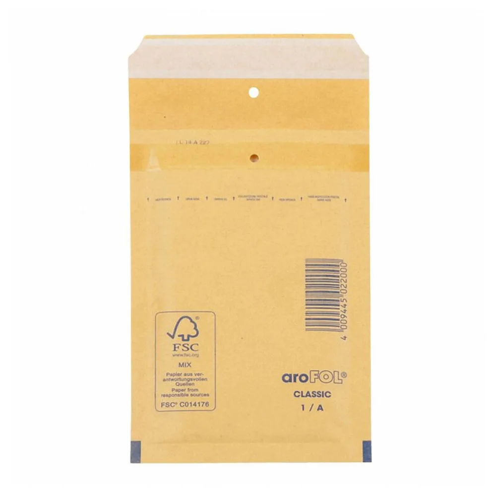 CLASSIC Luftpolstertasche 1/A-11, 100x165mm, braun – Bild 2