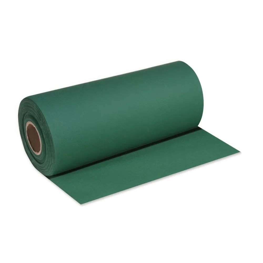 Tischläufer Airlaid 24m x 40cm - alle 120cm perforiert, stoffähnlich, dunkelgrün – Bild 2