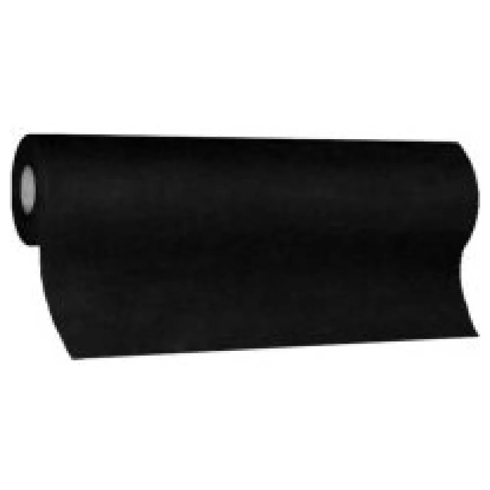 Tischläufer Airlaid 24m x 40cm - alle 120cm perforiert, stoffähnlich, schwarz – Bild 3