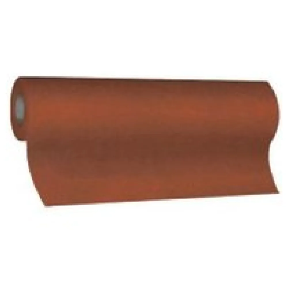 Tischläufer Airlaid 24m x 40cm - alle 120cm perforiert, stoffähnlich, braun – Bild 3