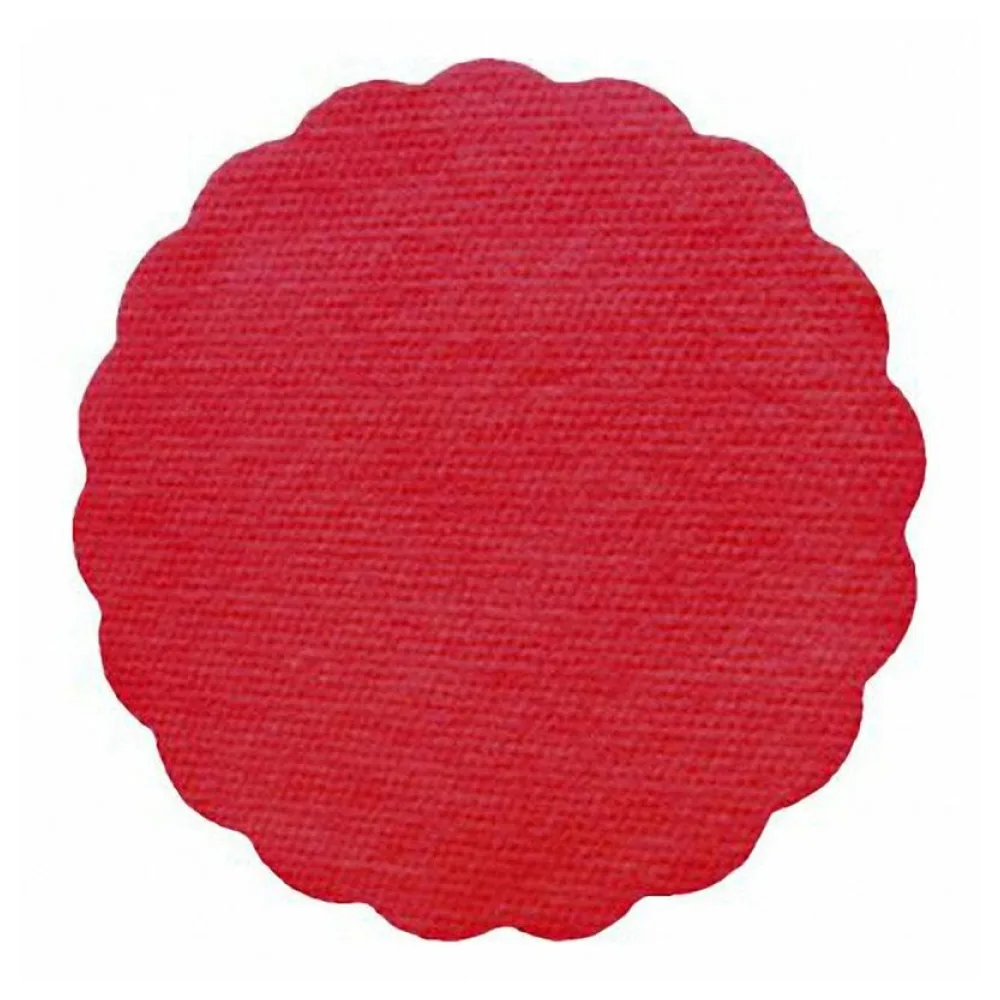 Tassenuntersetzer Glasuntersetzer, Airlaid, O 9cm, rot, 40 Stk. – Bild 2