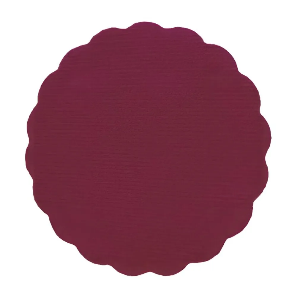 Tassenuntersetzer Glasuntersetzer, Airlaid, O 9cm, bordeaux, 500 Stk. – Bild 2