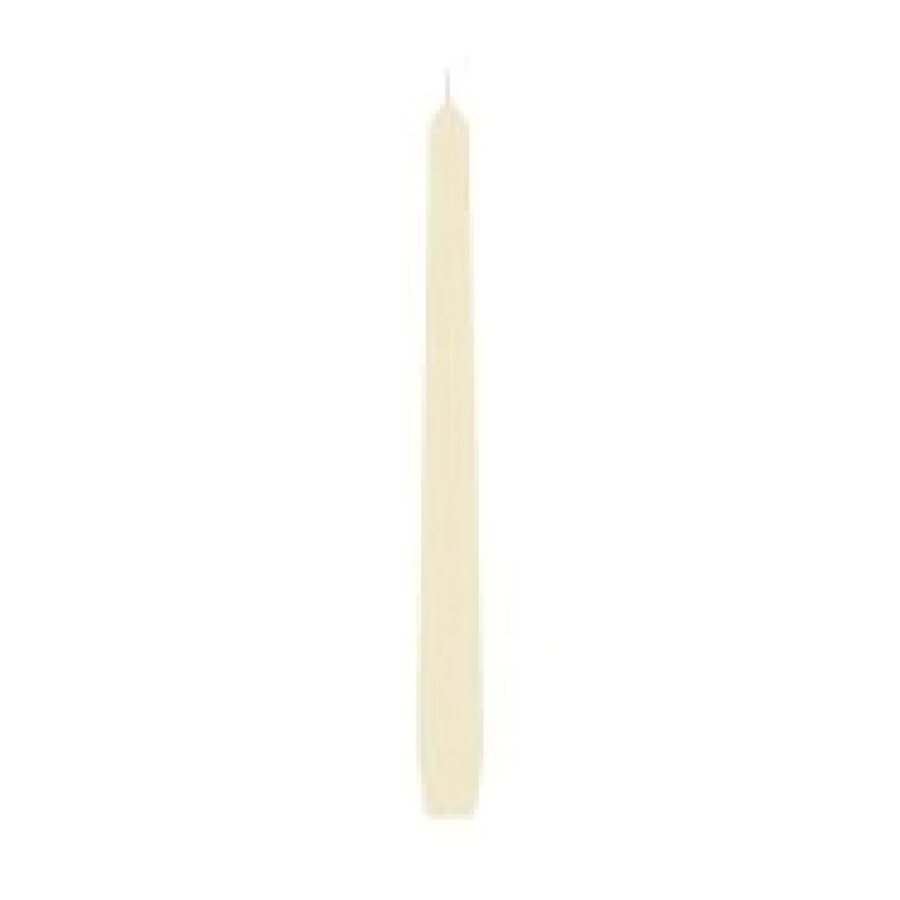 Spitzkerzen 245 mm, 8 Stunden Brenndauer, champagner, 10 Stk.