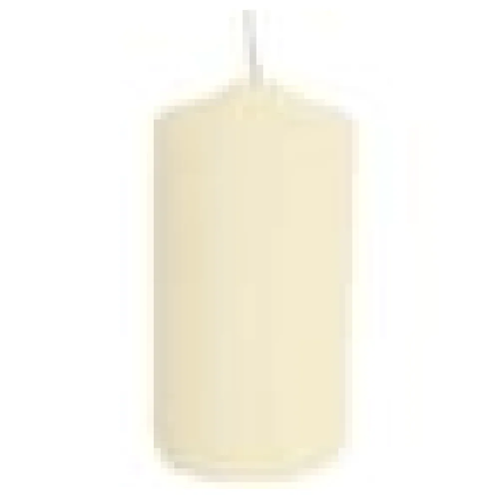 Stumpenkerze O 60 x 120 mm, 30 Stunden Brenndauer, champagner – Bild 4