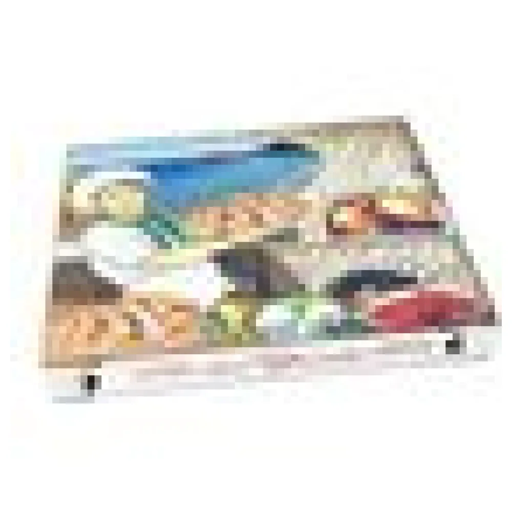 Pizzakarton aus Mikrowellpappe mit neutralem Motiv, 40 x 40 x 4 cm, 100 Stk. – Bild 4