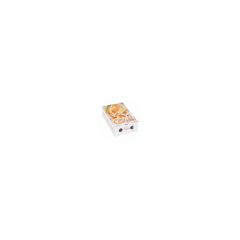 Pizzakarton CALZONE mit neutralem Motiv, 27 x 16,5 x 7,5 cm, 100 Stk.