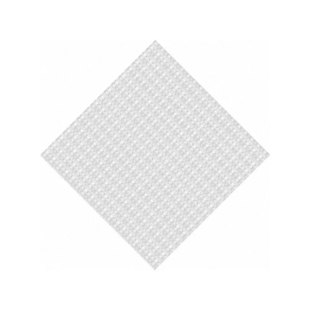 Damastmitteldecken 80 x 80 cm weiß, 250 Stk. – Bild 2