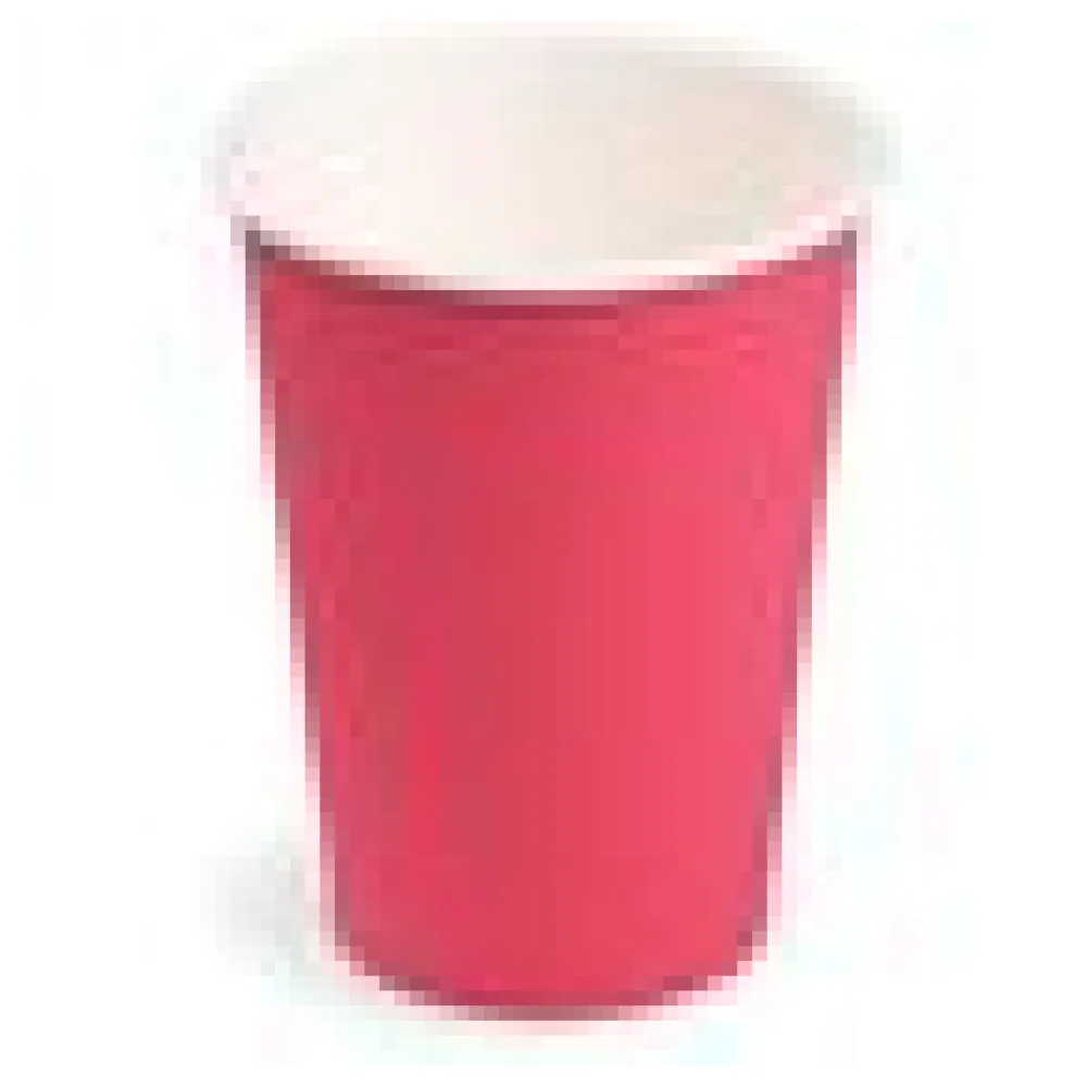 Getränkebecher Party/Pappbecher fuchsia 240ml, O 74mm, 10 Stk. – Bild 4