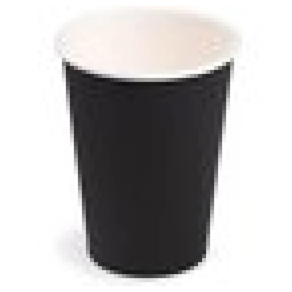 Getränkebecher Party/Pappbecher schwarz 240ml, O 74mm, 10 Stk. – Bild 4