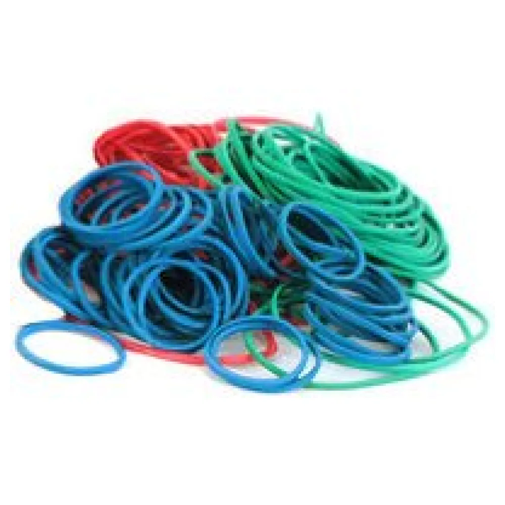 Gummiringe farblich sortiert O 20, 40 und 60mm, ca. 185 Stk, 50 gr. – Bild 3