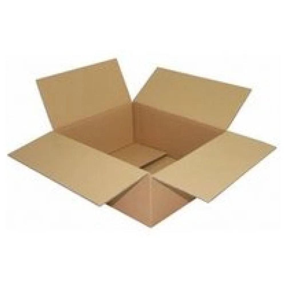 Faltkarton 350x290x130mm 1-wellig Dickwelle braun – Bild 3