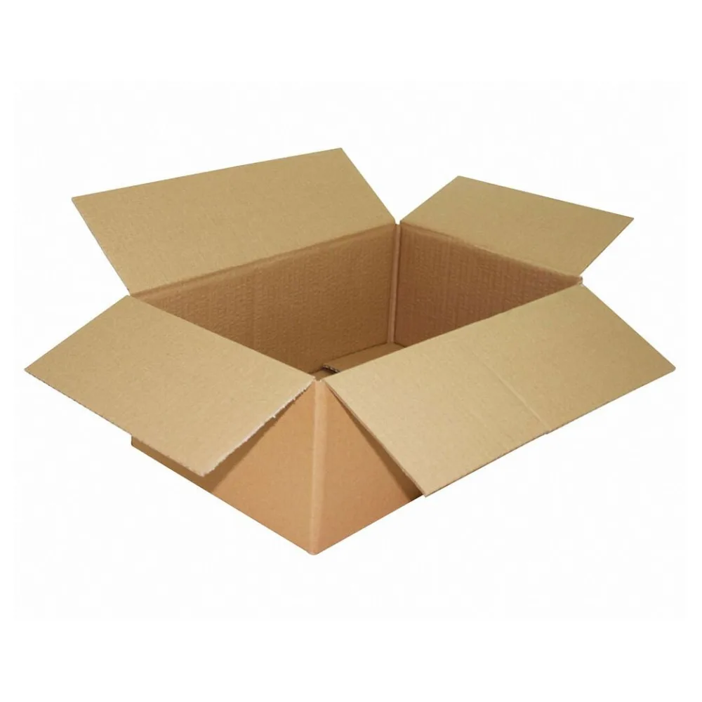 Faltkarton 400x250x150mm 1-wellig, braun – Bild 2