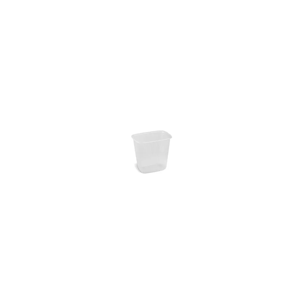 Rechteckbecher klar 108 x 82 x 107 mm 500 ml (PP), 1000 Stk.