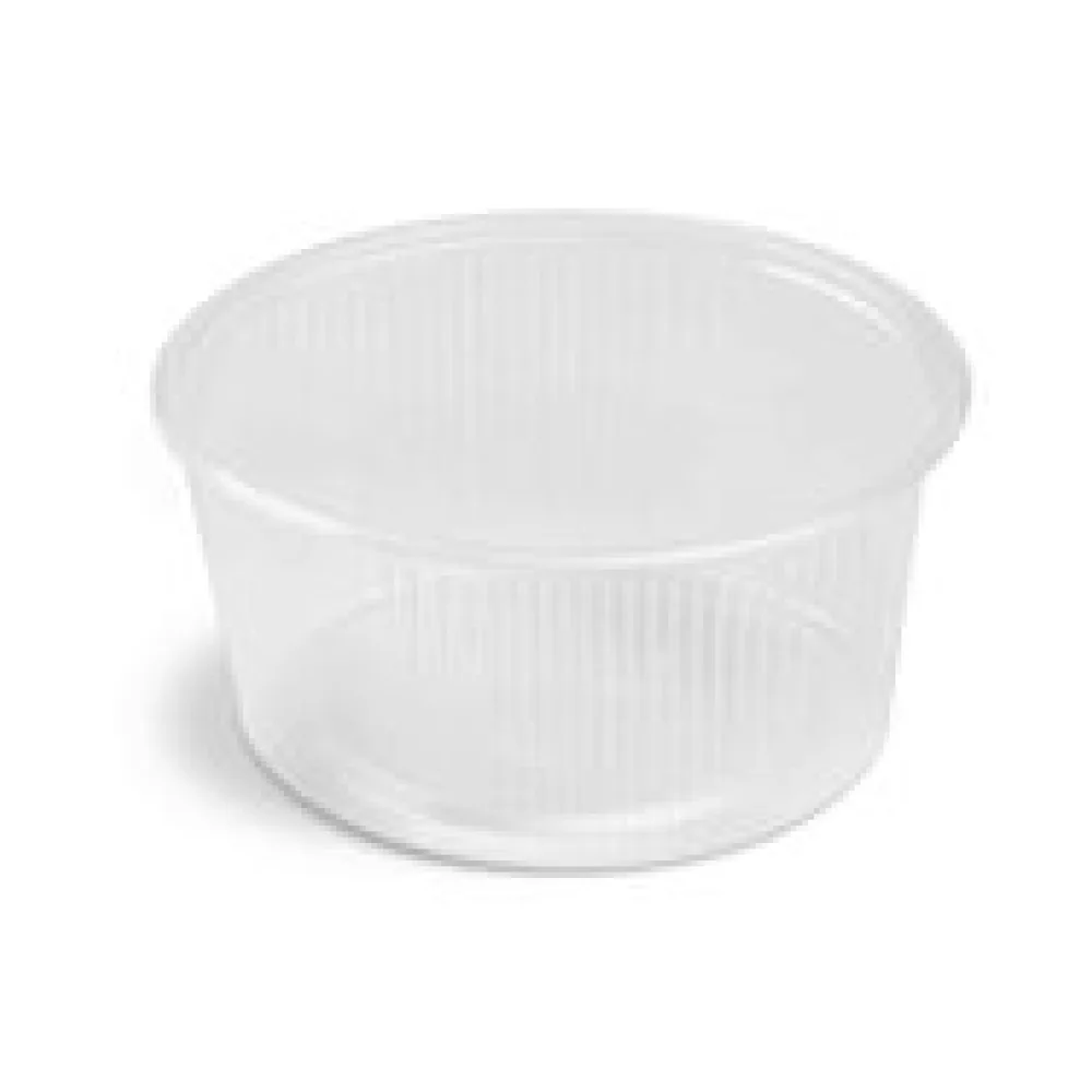 Rundbecher klar 250 ml (PP), 100 Stk.