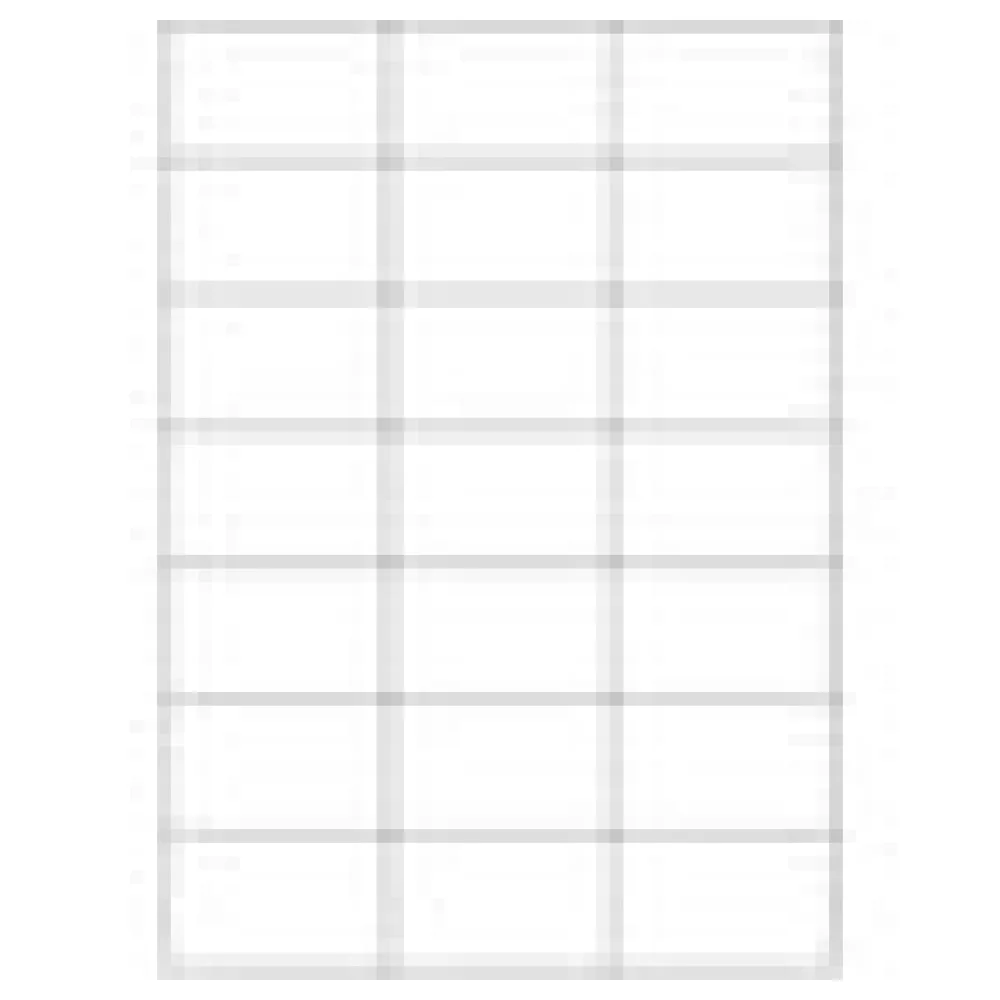 Etiketten Labels selbstklebend weiß 70 x 42.3mm auf DIN A4, 2100 Stk. – Bild 4