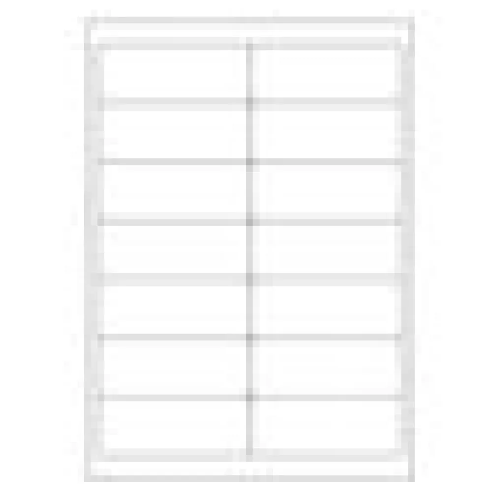 Etiketten Labels selbstklebend weiß 99.1 x 38.1mm auf DIN A4, 1400 Stk. – Bild 4