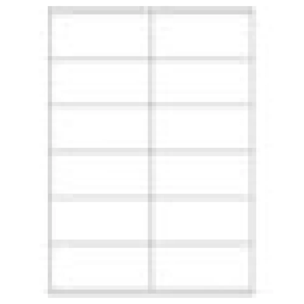 Etiketten Labels selbstklebend weiß 105 x 48mm auf DIN A4, 1200 Stk. – Bild 4