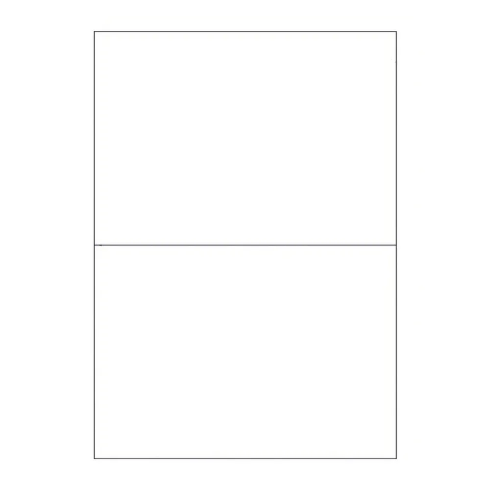 Etiketten Labels selbstklebend weiß 210 x 148.5mm auf DIN A4, 200 Stk. – Bild 2