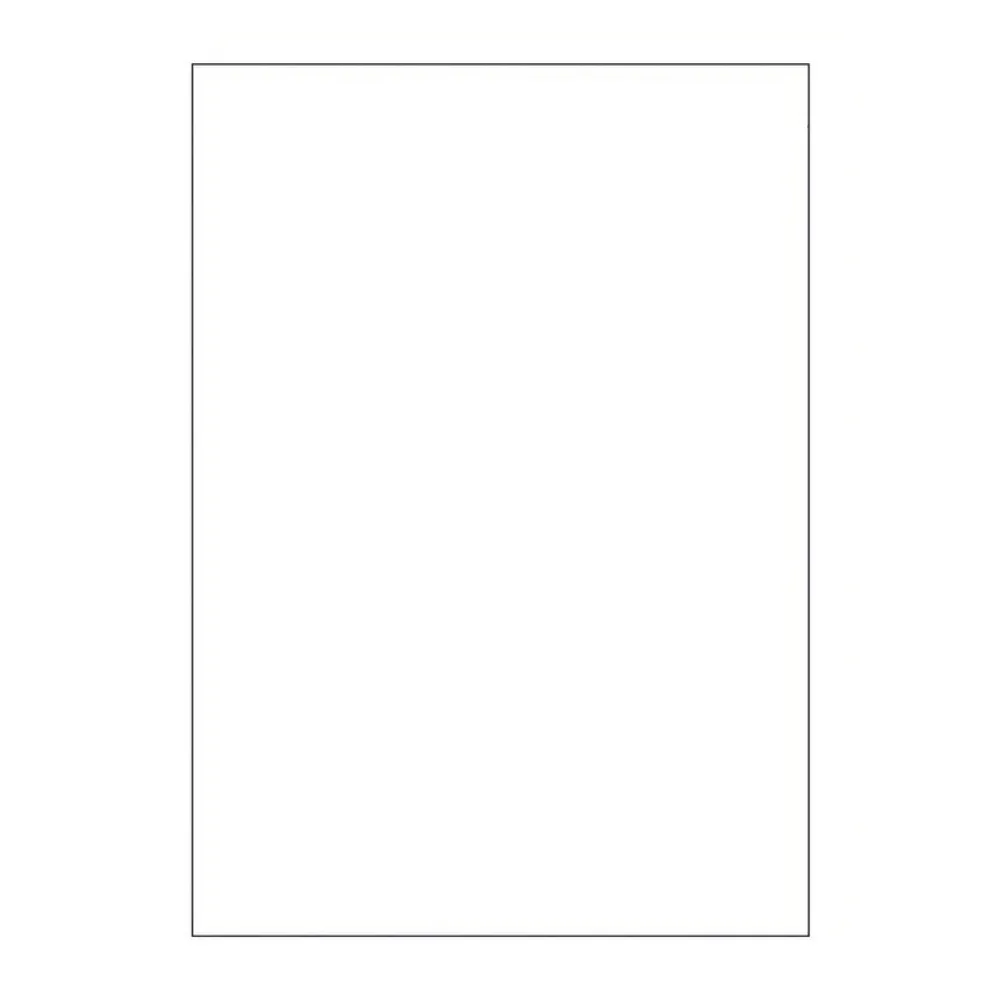 Etiketten Labels selbstklebend weiß 210 x 297mm auf DIN A4, 100 Stk. – Bild 2