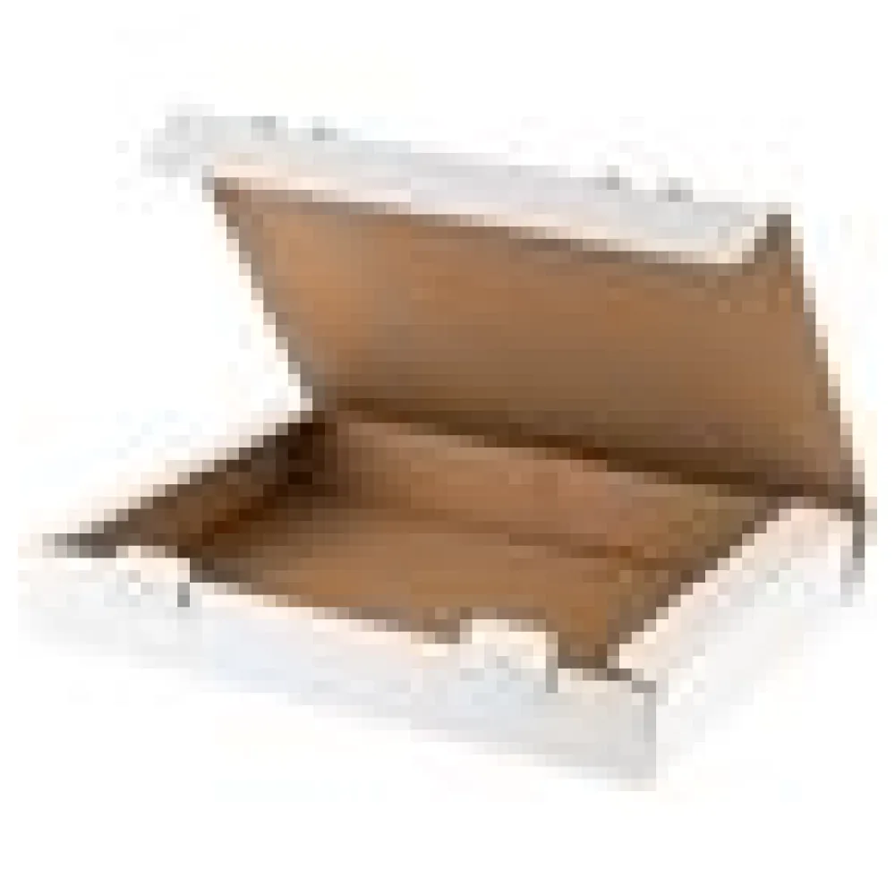 Versandkarton 343x250x49mm schnelle Aufrichtung mit Steckverschluss Maxibrief und Warensendung weiß – Bild 4