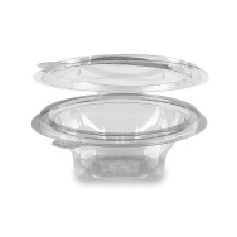 Rundbecher klar mit Deckel 150 ml (PET), 50 Stk.