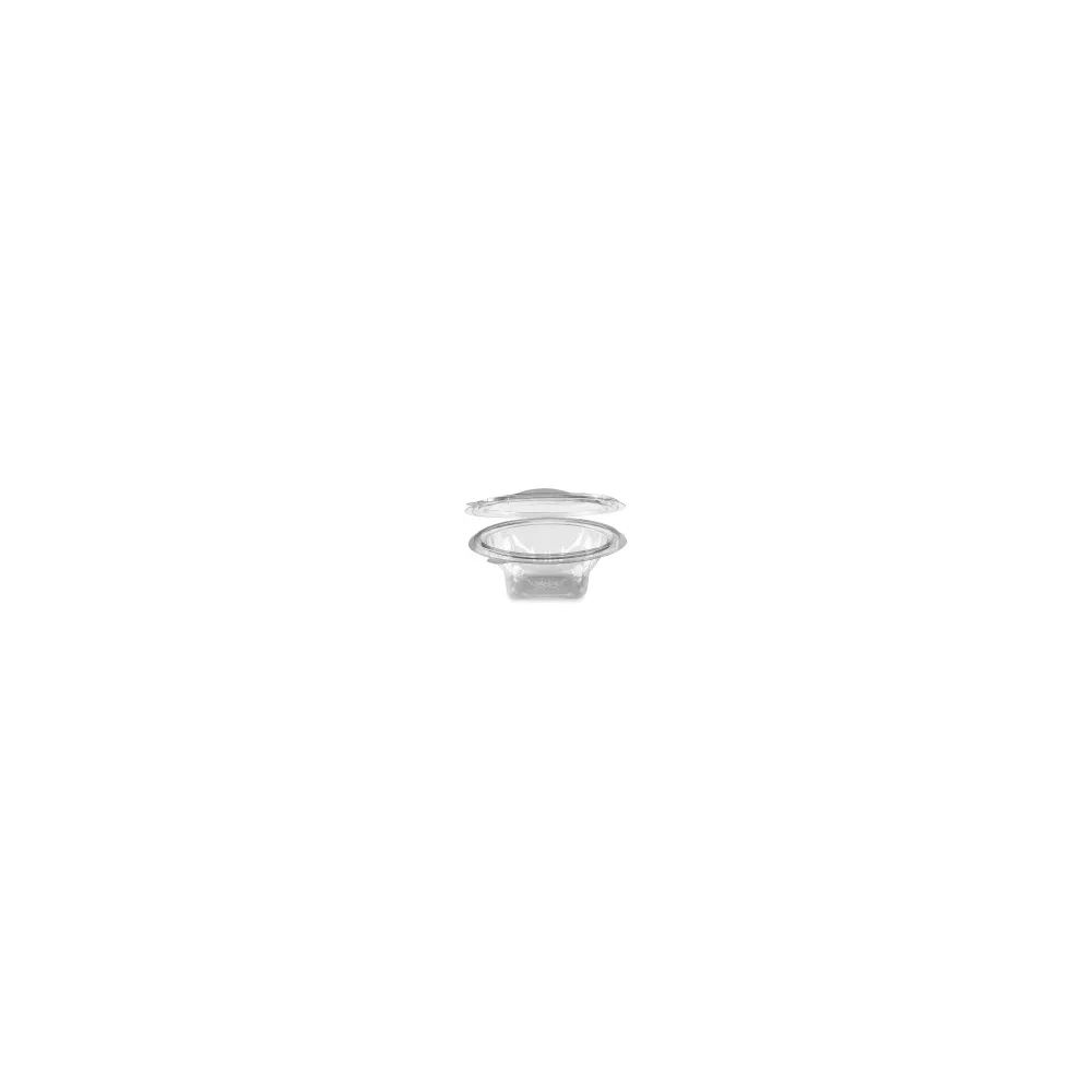 Rundbecher klar mit Deckel 375 ml (PET), 50 Stk.