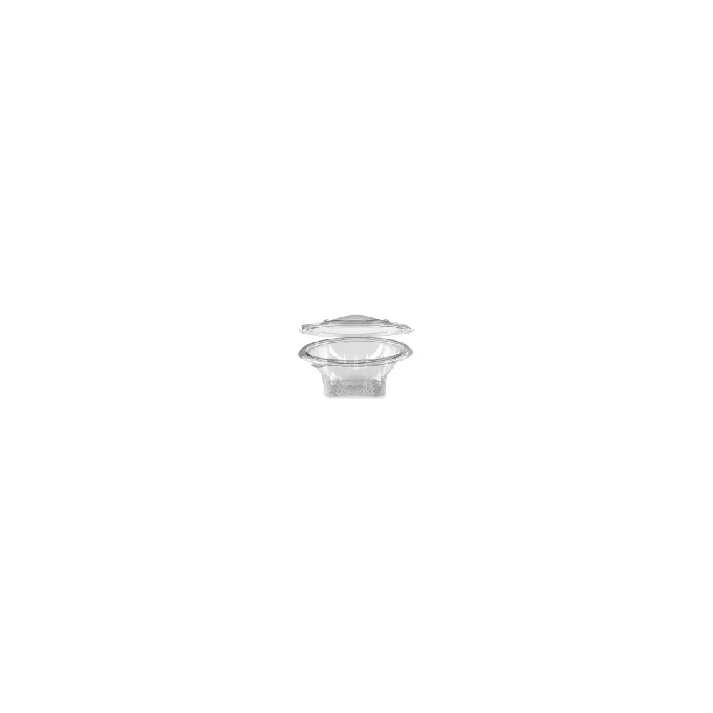 Rundbecher klar mit Deckel 600 ml (PET), 50 Stk.