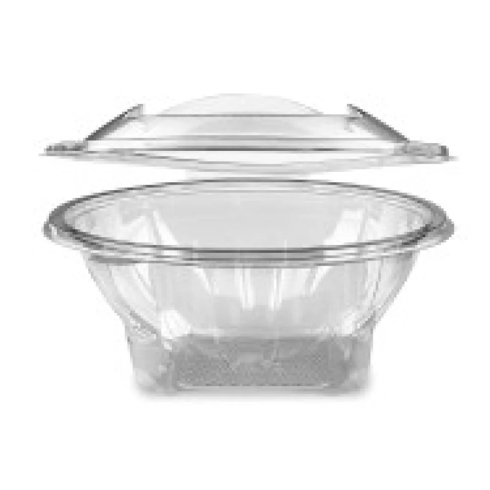 Rundbecher klar mit Deckel 1000 ml (PET), 50 Stk.