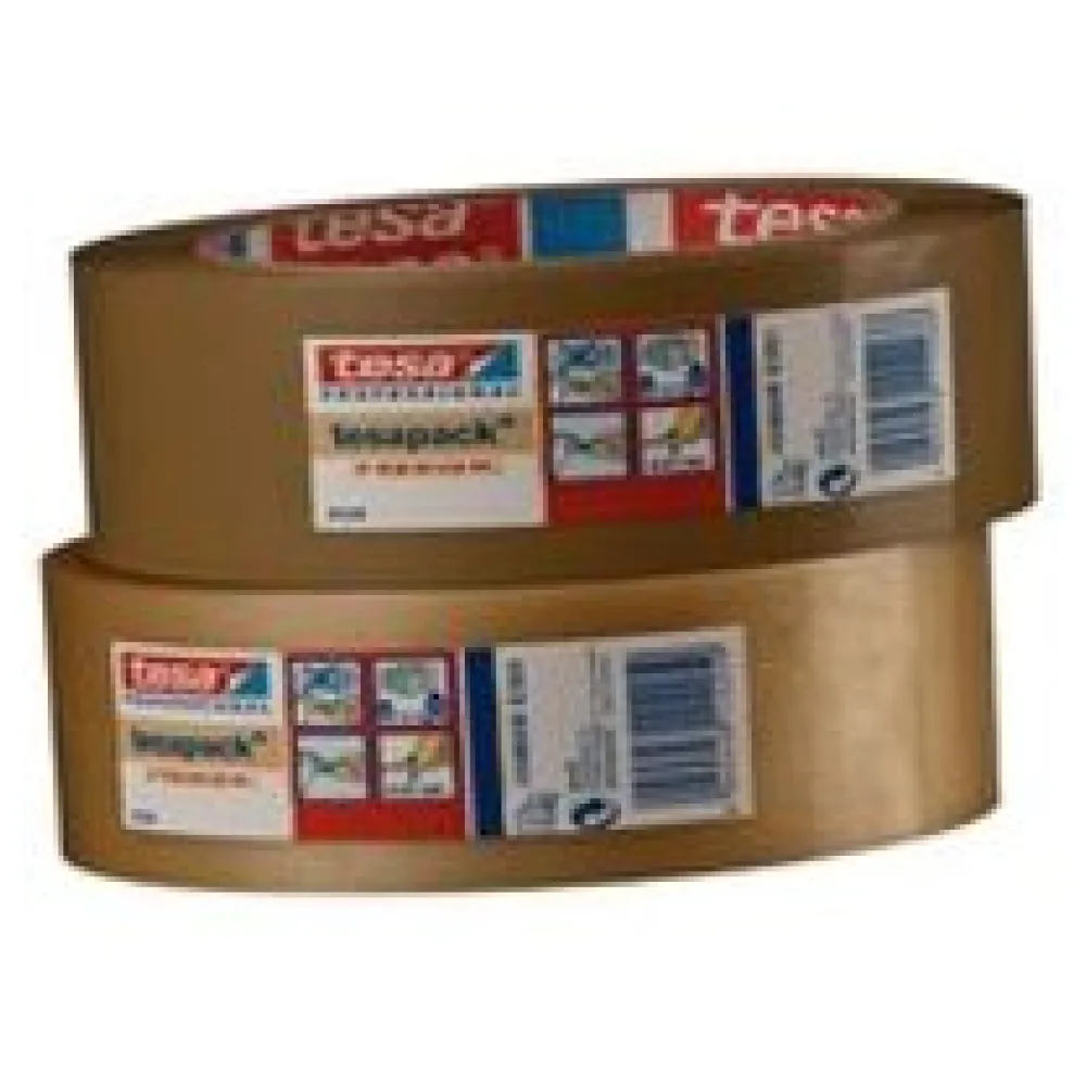 Klebeband tesapack 4124, TOP-PVC, 38mm x 66m, braun – Bild 3