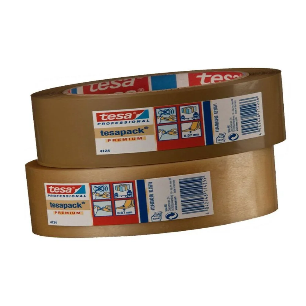 Klebeband tesapack 4124, TOP-PVC, 25mm x 66m, transparent – Bild 2