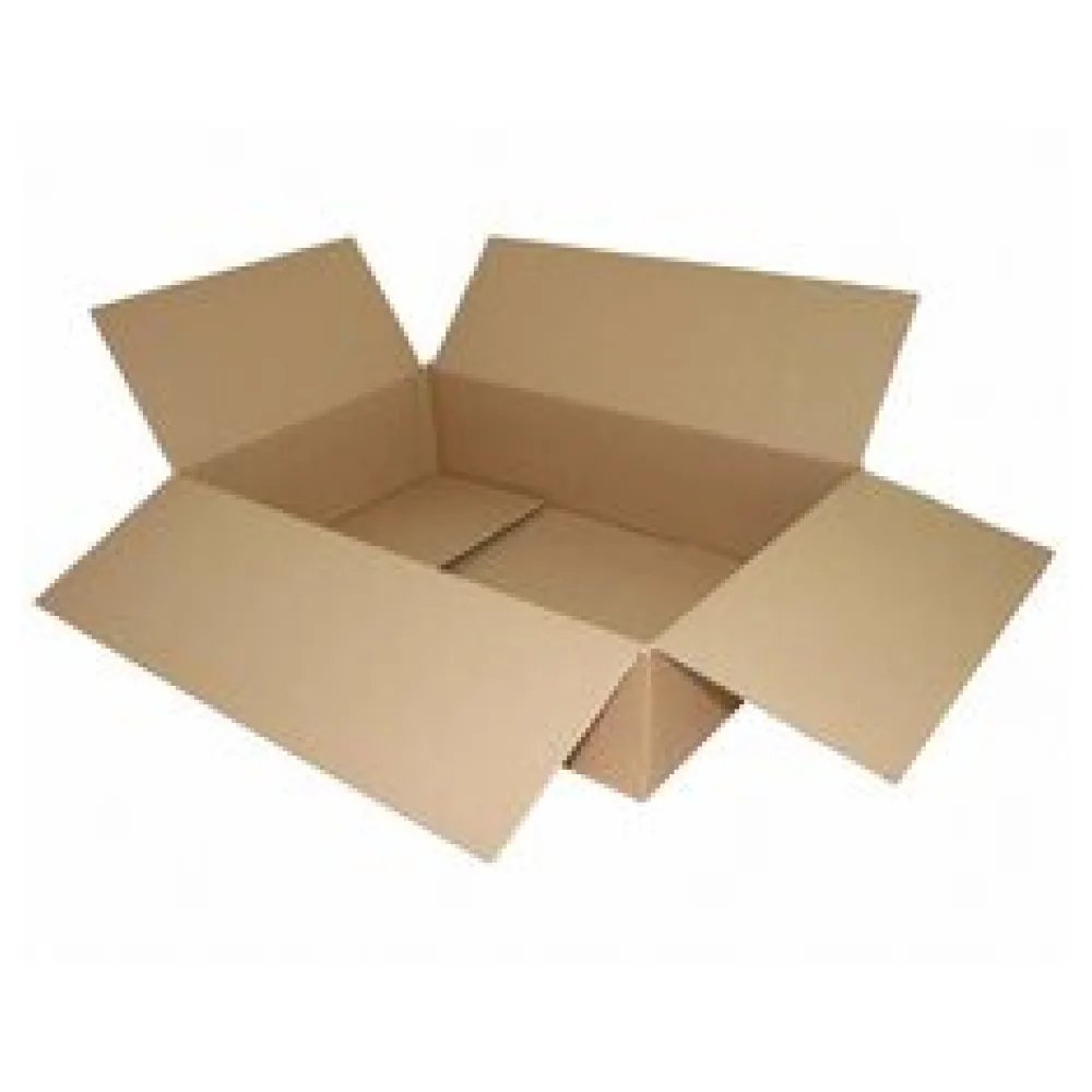 Faltkarton 600x400x160mm (Außenmaß) 1-wellig Dickwelle braun
