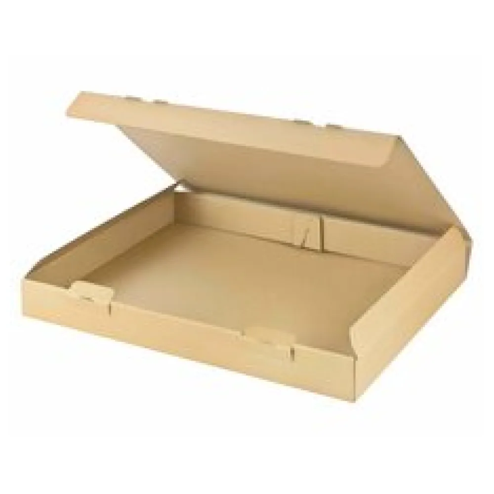 Versandkarton 430x310x45mm schnelle Aufrichtung mit Steckverschluss für Din A3 braun